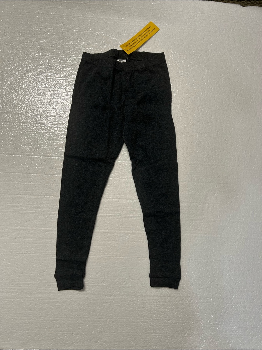 Kids Black Pajama Bottoms - Cozy Thermal Sleep Pants